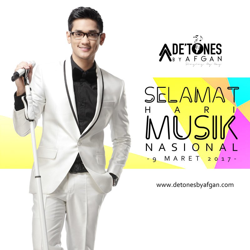 Selamat Hari Musik Nasional - 9 Maret 2017
"Music makes The WORLD A BETTER PLACE" #musicday #harimusiknasional