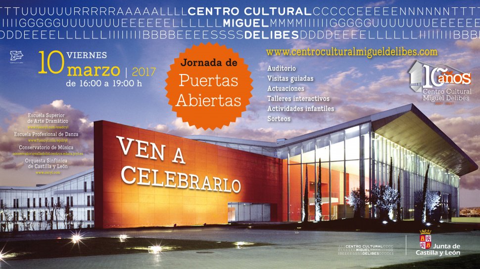 Talleres, visitas, actuaciones... ¡mañana Jornada de puertas abiertas en el <a href="/CCMDCyL/">CCMD CyL</a> #Valladolid! ow.ly/VKxY309EYd6