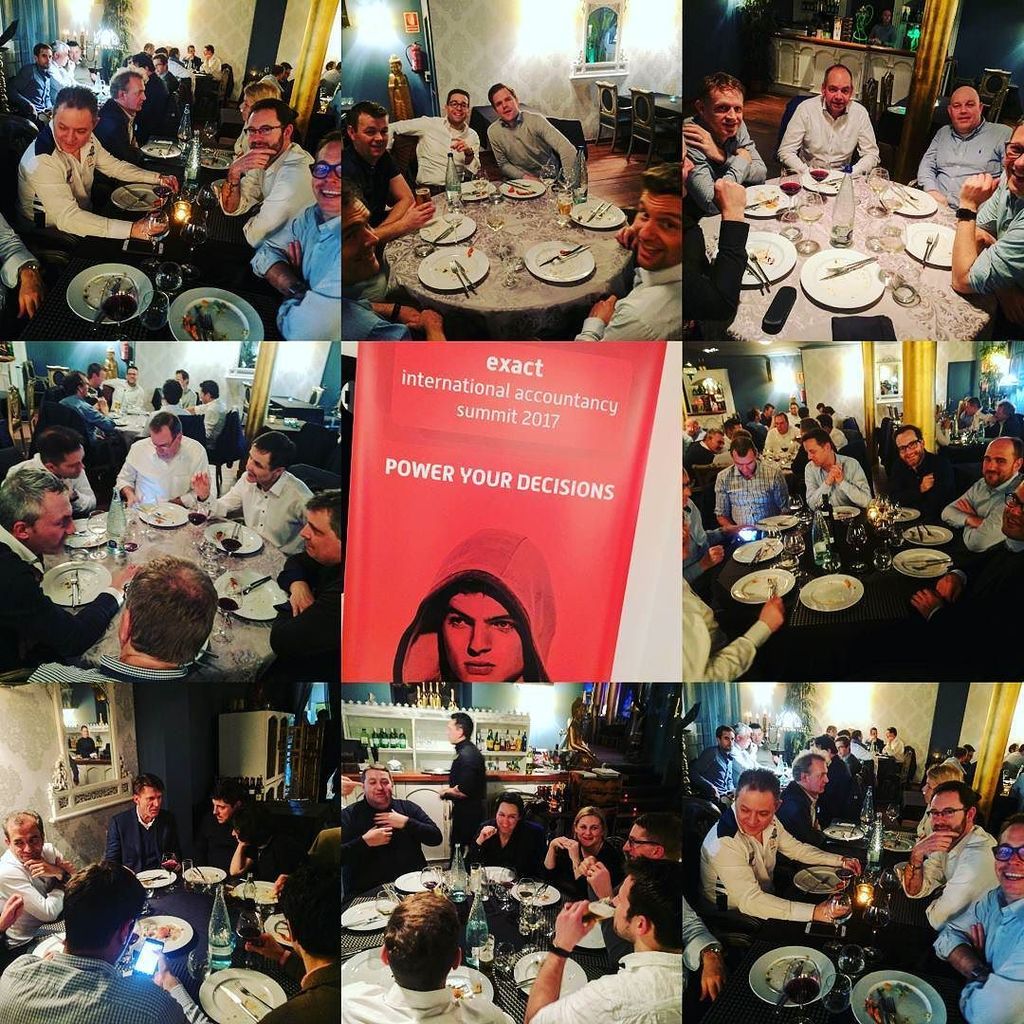 preciesmark's tweet photo. About last night, dinner @ elephant lounge #accountancysummit @exact https://t.co/Gv1zvdxyvU https://t.co/SO4cq088hX