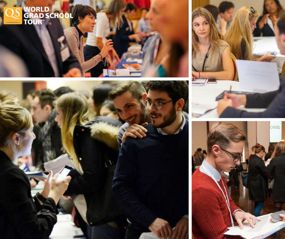Rencontrez #ESCP #Imperial #IE #UCL #Bocconi #Hult &amp; trouvez votre Master au salon#QSGradTour #Paris le 11.03 bit.ly/2j3RSRr