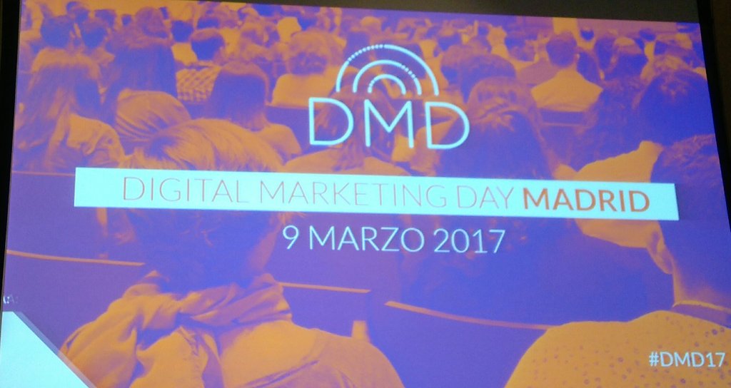 mkdirecto's tweet photo. Arranca el #DMD17, el evento de marketing digital por excelencia. Os vamos informando https://t.co/eBWPqzQ6xm
