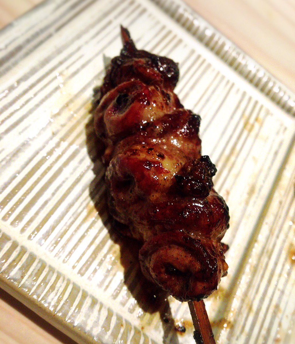 ストップっていうまで永遠と串が出てくる天国に行ってきました
鳥の食道はじめて食べた😘 https://t.co/FmhLMkFET8
