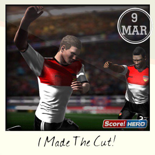 saurabhjain1706's tweet image. I Made The Cut! #scorehero itunes.apple.com/gb/app/Score!-…