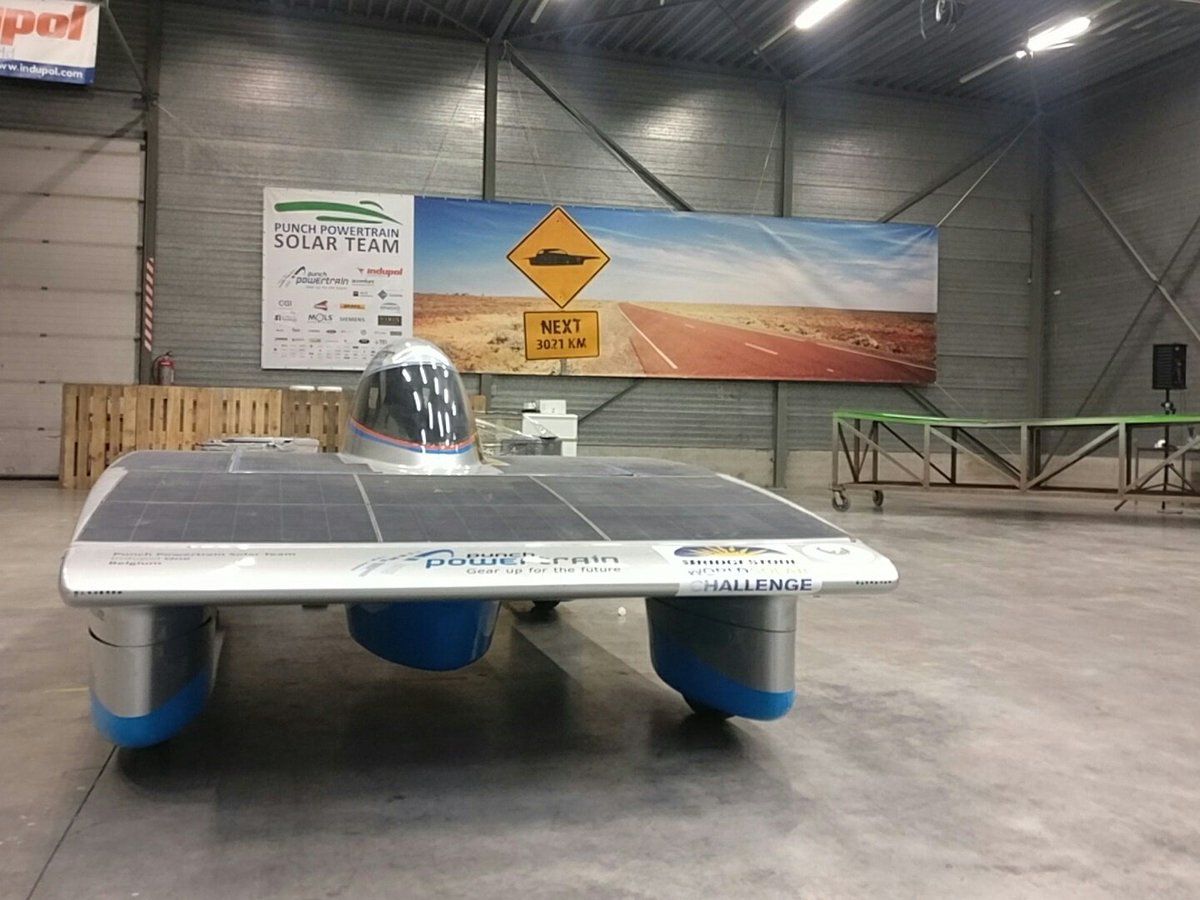 solarteam_be's tweet photo. Almost ready ... Indupol One, our fifth car, is here to! #indupol#letsgo https://t.co/eefsUEgGBx