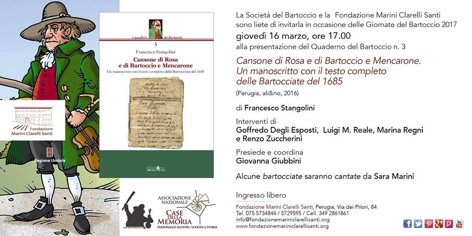 FondazioneMCS's tweet photo. La società del Bartoccio e la Fondazione vi invitano alla presentazione del Quaderno del Bartoccio n.3
Info in locandina https://t.co/IZKXdX60aM