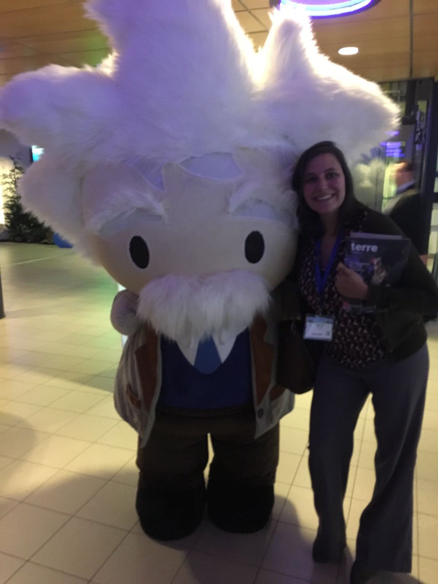 #meetEinstein at the #salesforcetour in Amsterdam! @absi_nv