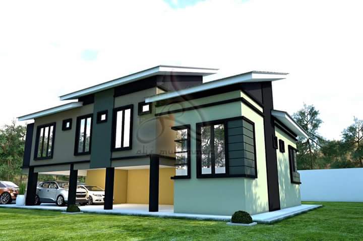 Plan Rumah Kampung Modern Design Design Rumah Terkini