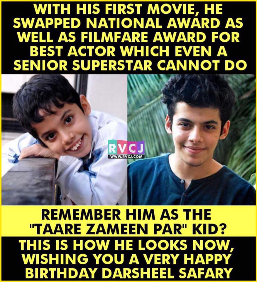 Happy Birthday Darsheel Safary 
