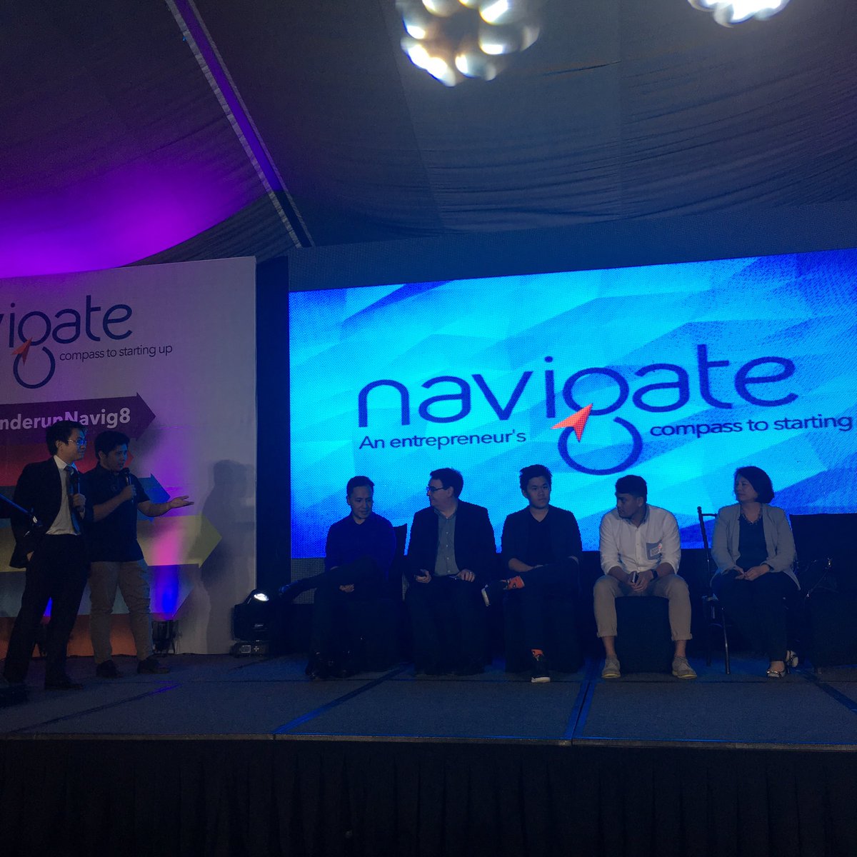 TheOfficialEES's tweet photo. Our second panel discussion on 'Starting an App and Technology company'. #EnderunNavig8 https://t.co/eFumEH7Zzh