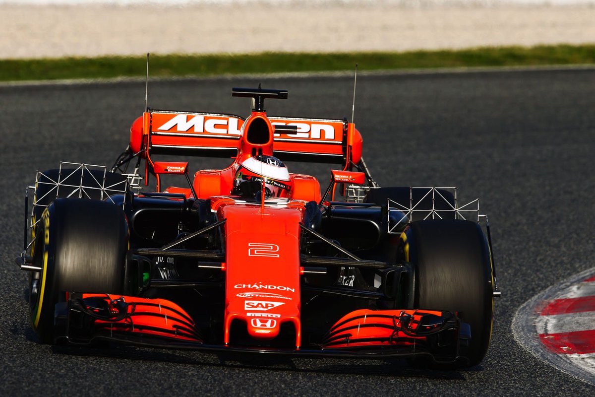 Honda Racing F1 F1testing Update Testing Front And Rear Aero Components On The Mcl32 This Morning
