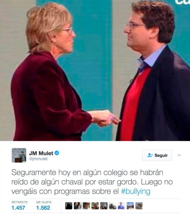 #BajarseLosHumosEs lo que hico un CIENTÍFICO con la Milá tras llamarlo gordo.