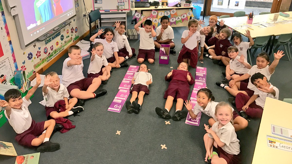 This week in Maths we're learning about Length. It was so much fun estimating and measuring things around the room with informal objects 📎📎📎