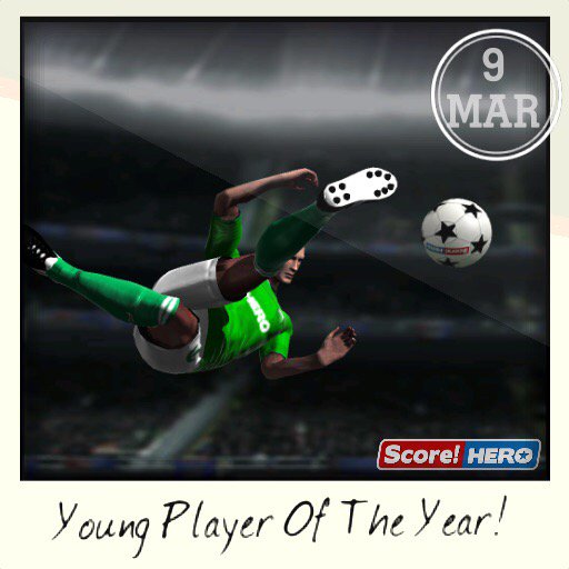 saurabhjain1706's tweet image. Young Player Of The Year! #scorehero itunes.apple.com/gb/app/Score!-…