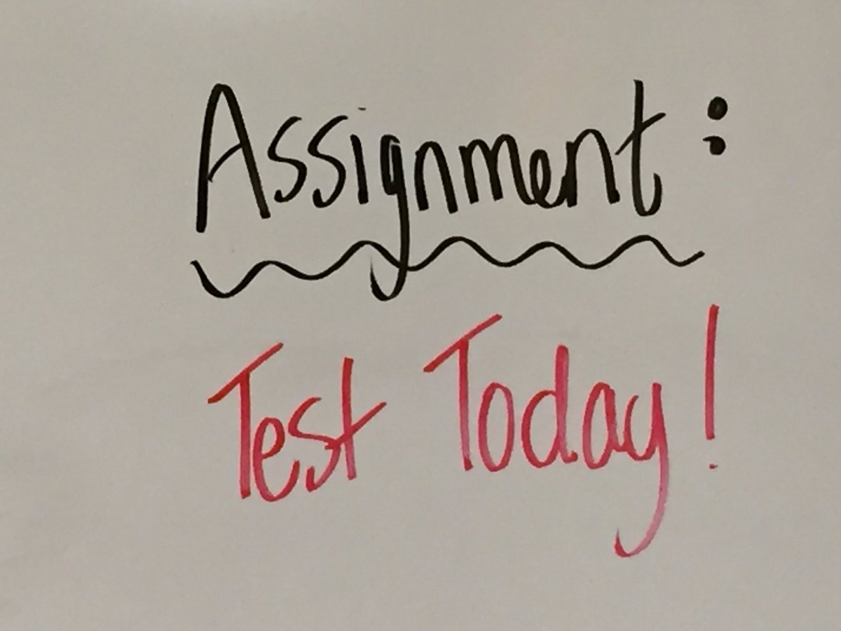 MrsOsheimRMS's tweet photo. It's not every day that a teacher gets to hear a student sincerely say, "Test today! I can't wait!"  #teacherwin #RASDTC #8thgrademath https://t.co/bLlQh5gT2p