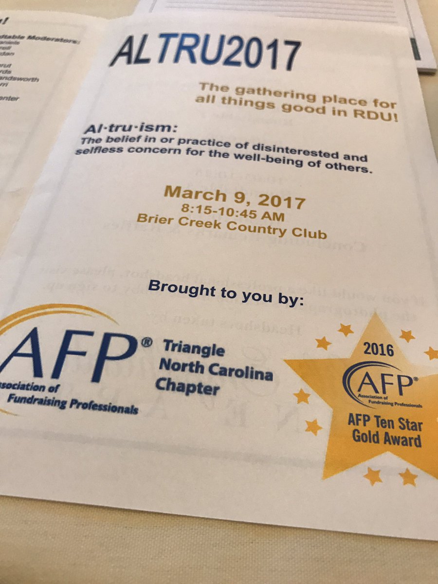 CatherineCarol's tweet photo. Now that #toast2017 has passed, time to jump back into professional development. #fundraising #AFP #altru2017 https://t.co/Ddz4lpycdy