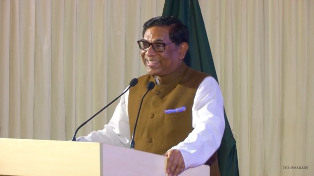 TheIsmaili's tweet photo. HE Nasrul Hamid MP, Hon State Minister for Power, Energy & Mineral Resources at #IsmailiCentre #Dhaka #AKAA2016 https://t.co/pX8jRrA9gh https://t.co/RV37VWh8Ie