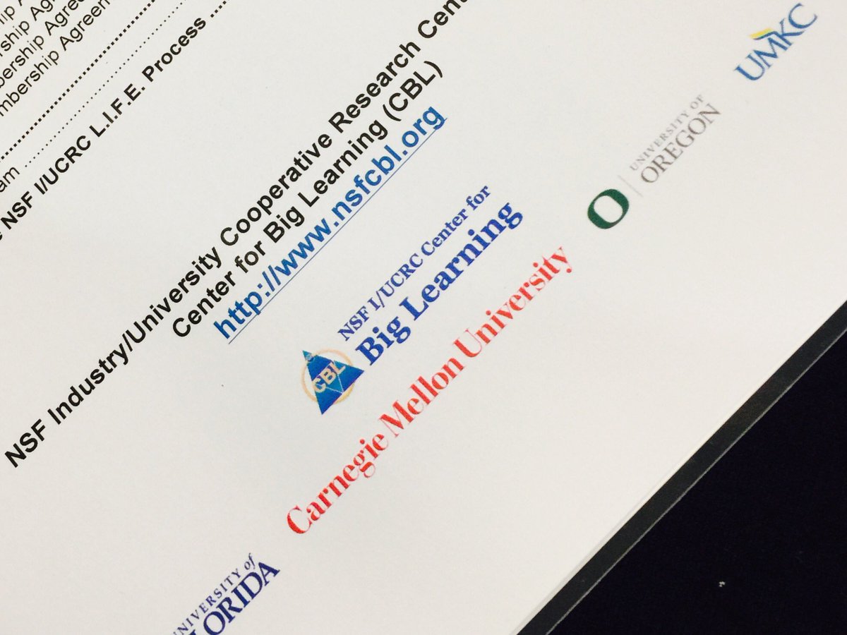 ECEflorida's tweet image. #biglearning @ECEflorida @UFWertheim...NSF I/UCRC Center planning meeting 3/9-3/10. #creatingintelligence