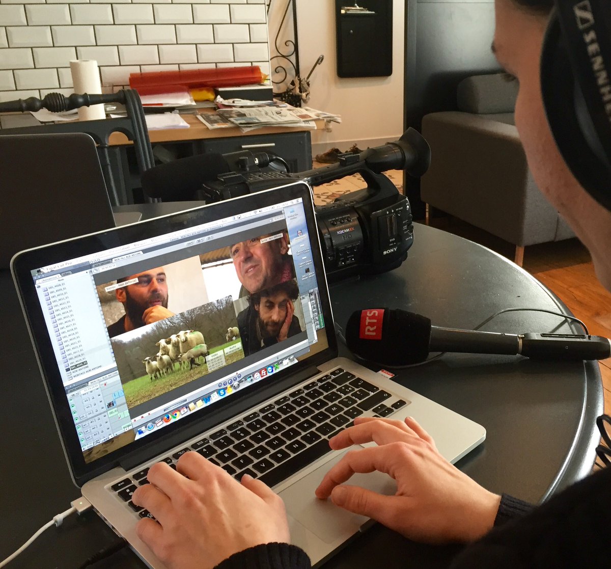 Les agriculteurs français face aux présidentielles, reportage en montage! #JoursdeFranceRTS #ChâteaurouxRTS Demain au #19h30