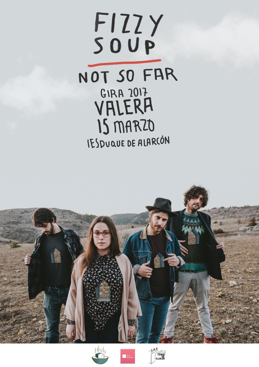 iesduquealarcon's tweet photo. Falta muy poco para disfrutar de @FizzySoup en nuestro centro #cultiva17 https://t.co/dj4ztIrx8D