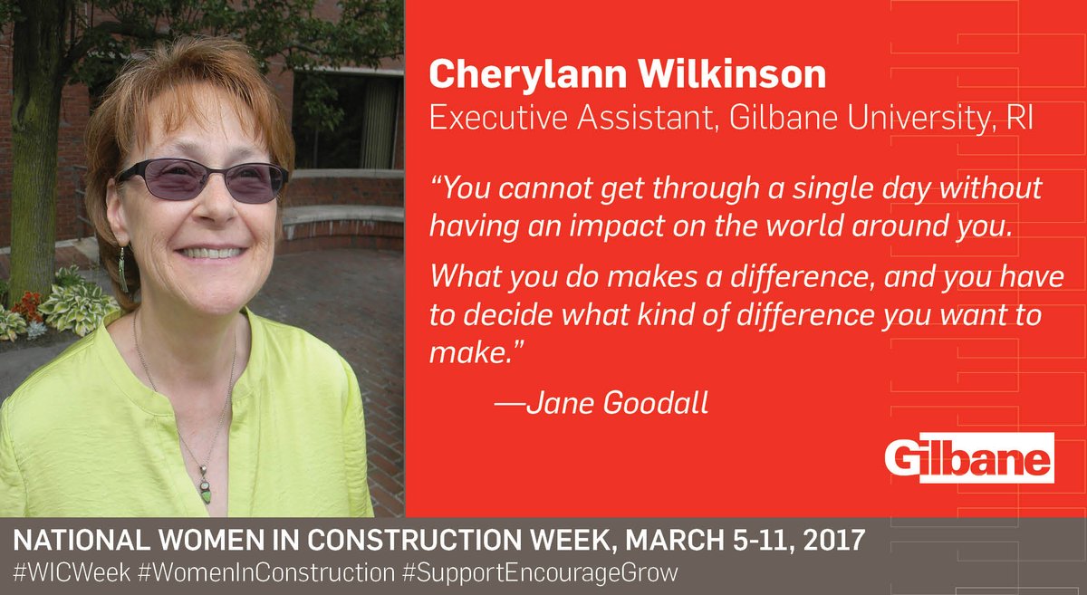 GilbaneNewEng's tweet photo. Celebrating more amazing Gilbane women  #WomenInConstruction #WICWeek #SupportEncourageGrow #RhodeIsland https://t.co/yXsh11dUlD