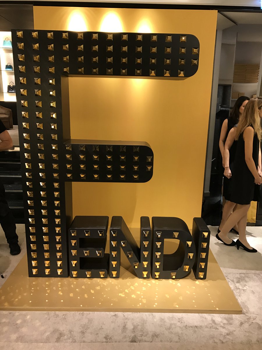 FisherStaging's tweet photo. We enjoyed getting creative for @Fendi by creating this stunning installation for their London Store. https://t.co/8xnsT2sAU4