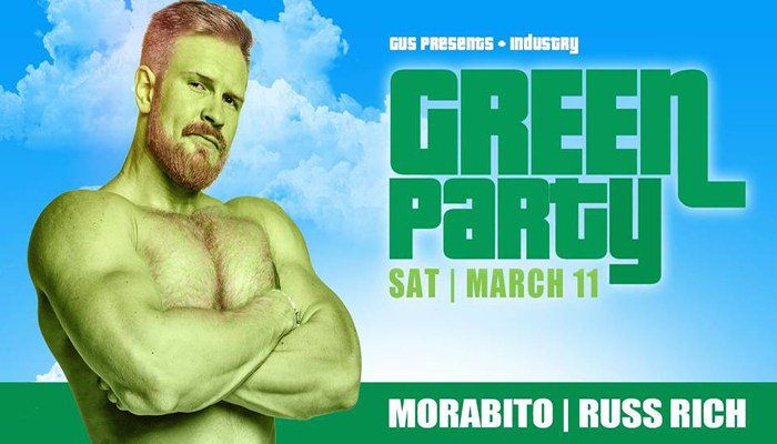 GEDmagazine's tweet photo. The Green Party at #ClubSix in #GaySF #GEDmag #Morabito #GusPresents https://t.co/781OTqX0b9 https://t.co/VQzmNBtJOv