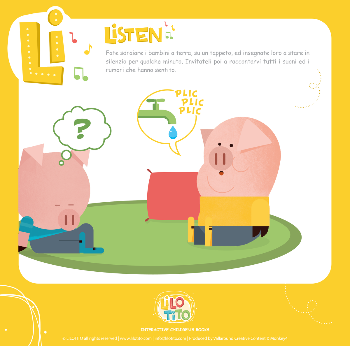 LiLoTiToStories's tweet photo. Ssssht! il gioco del silenzio! :) 
#game #togheter #kids #silence #listen #calm #friends #lilotito #3littlepigs https://t.co/SSdzcwvMn4