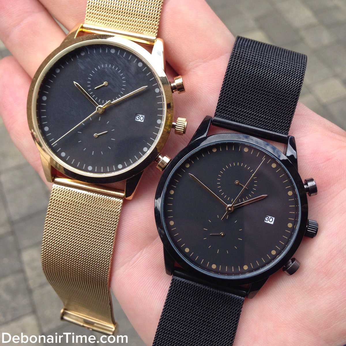 debonairtime's tweet photo. Left or right? Get your 'Regent' series timepieces online @ https://t.co/D2DR4tK7VC #debonairtime #dailywatch #timepiece #watch https://t.co/VFfEftx0q6