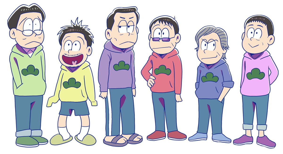 北村ヂン バイプレイヤーズ おそ松さんコラボが発表された段階で描かねばならないと思っていたやつ バイプレイヤーズ おそ松さん おじ松さん