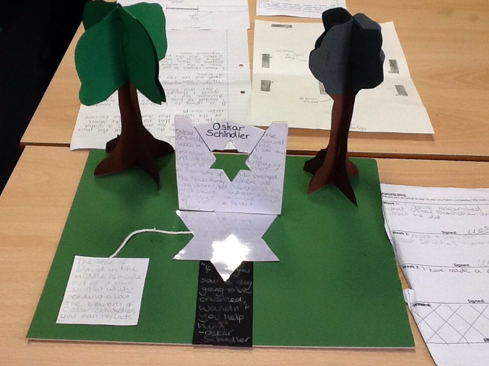 9B memorial projects - some lovely, thoughtful designs by Oliver Newton, Archie Bennett and Jack Van-De-Sande #remember ^SLH