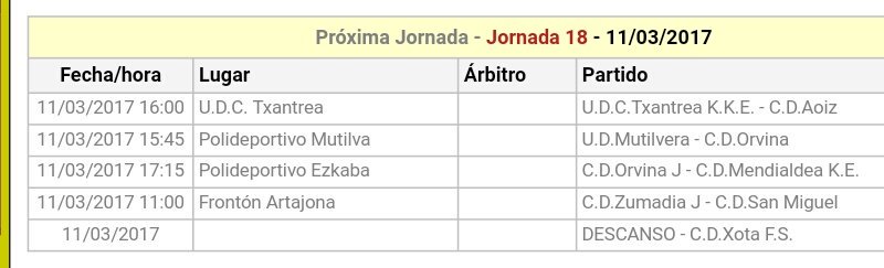 Jornada 18
⚽Mutilvera/Orvina
📆11-3-17
🕞15:45
📍Mutilva
<a href="/NAfutfem/">Futfem navarro</a> <a href="/fedfutnavarra/">Federación Navarra de Fútbol</a> <a href="/gol_navarro/">golNavarro</a> @futfemnavarro
#futsal #futfenemigo #mutilfem
