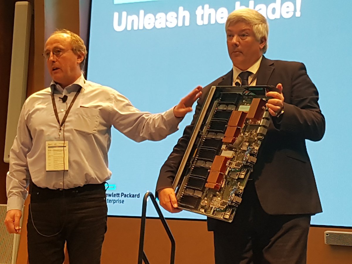 relgreb's tweet photo. What is inside a true #MissionCritical x86 Server? #HPE #Intel #SuperdomeX unleashed! #TMCE3 https://t.co/8wq7sSD9re