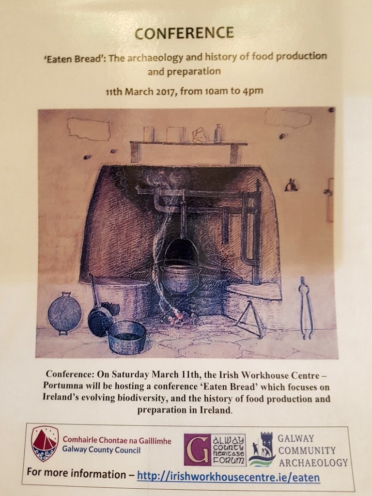 RingofLoughDerg's tweet photo. When food and history collide.. Two fantastic events at @IrishWorkhouseC Portumna this weekend #ATasteOfPortumna https://t.co/oPuXN3Zgsj