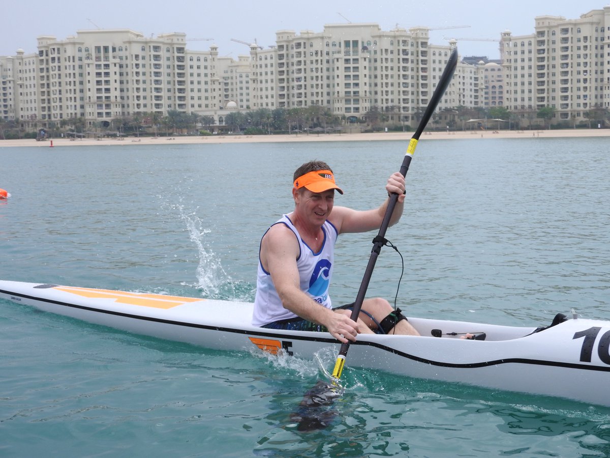 Good representation from Dubai #Surfski &amp; #Canoe club at #dxbpaddling