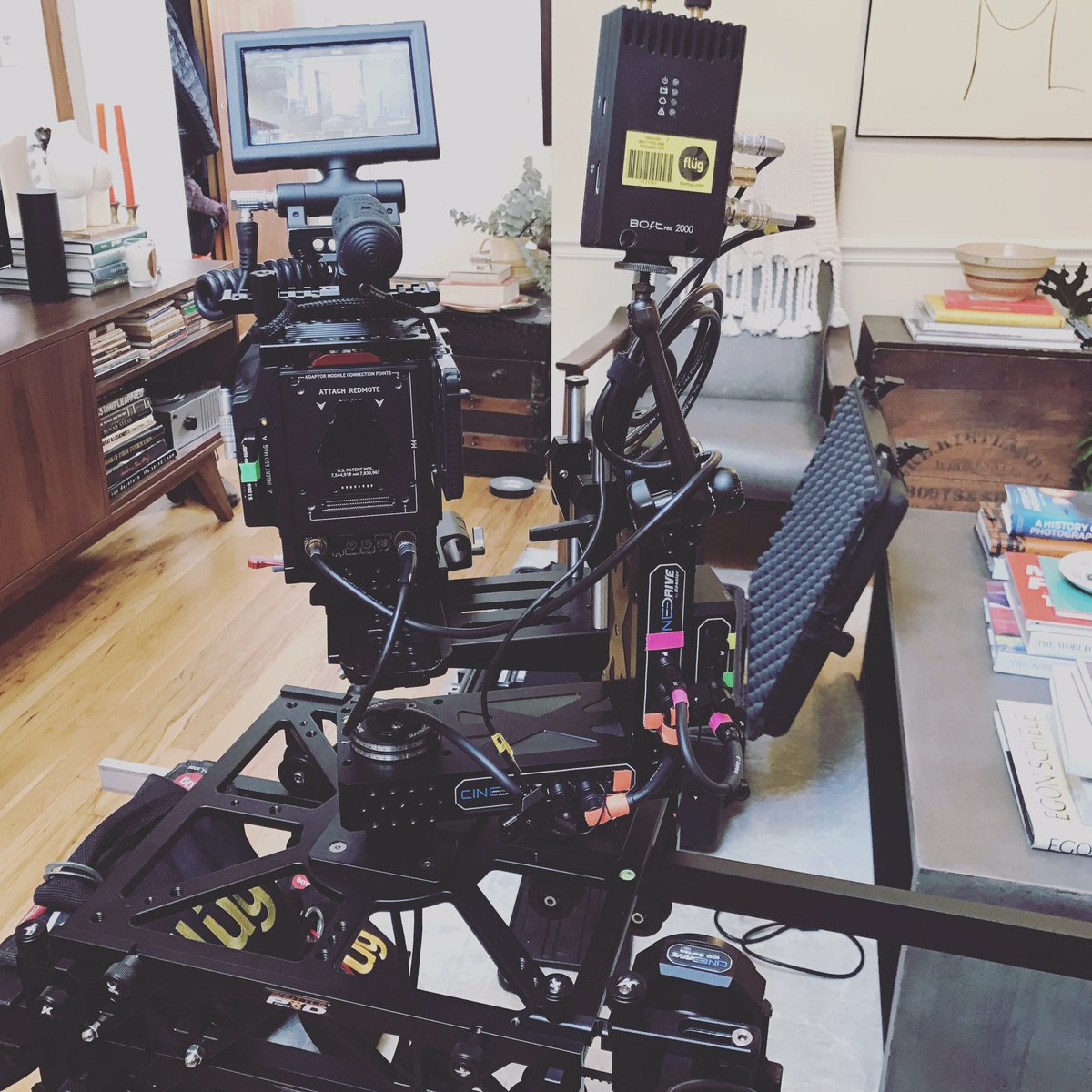 TimelapseGroup's tweet image. Motion Control Action with @KesslerCrane and @Teradek #filmlife