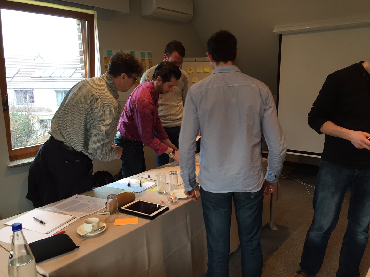 OkaloaFlowlab's tweet photo. Beta testers getting deeper insight in debriefing @OkaloaFlowlab simulations to maximize learning facilitator workshop with @PatrickSteyaert https://t.co/JorlBlTC5K