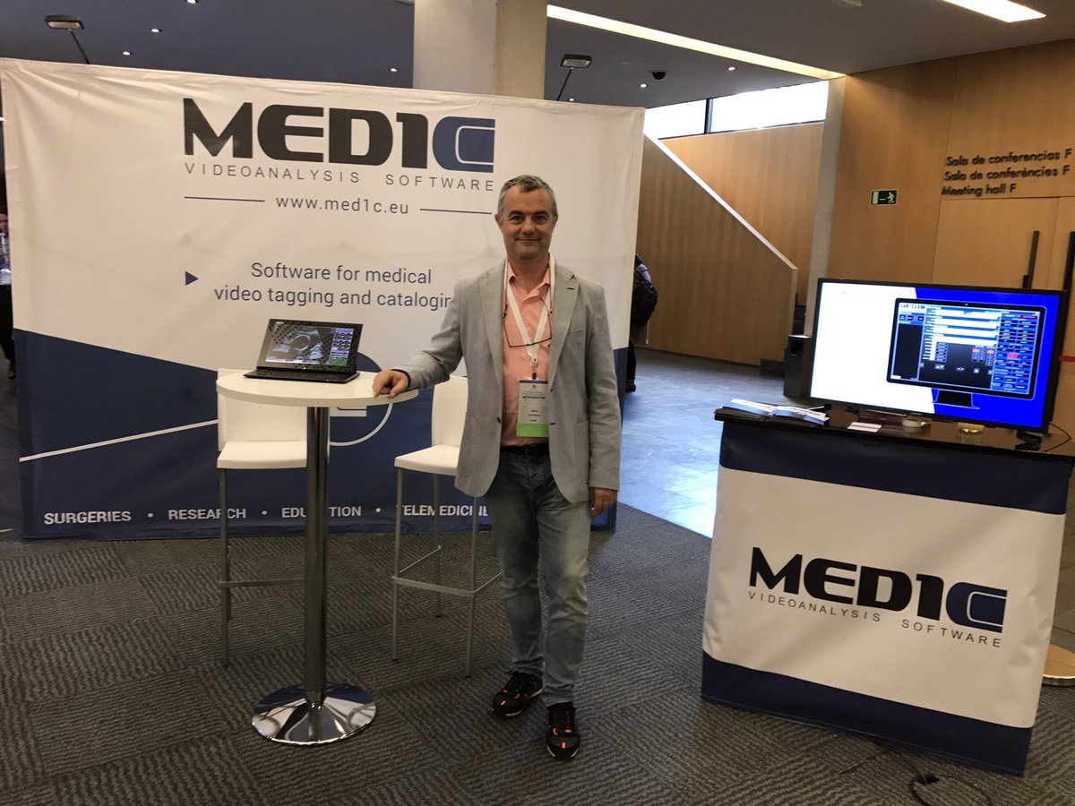 Jesus_de_pablos's tweet photo. Presentamos MED1C ante 1.600 profesionales venidos de todo el mundo. Catalogando y organizando el VIDEO médico https://t.co/U9Tf6GLcPb