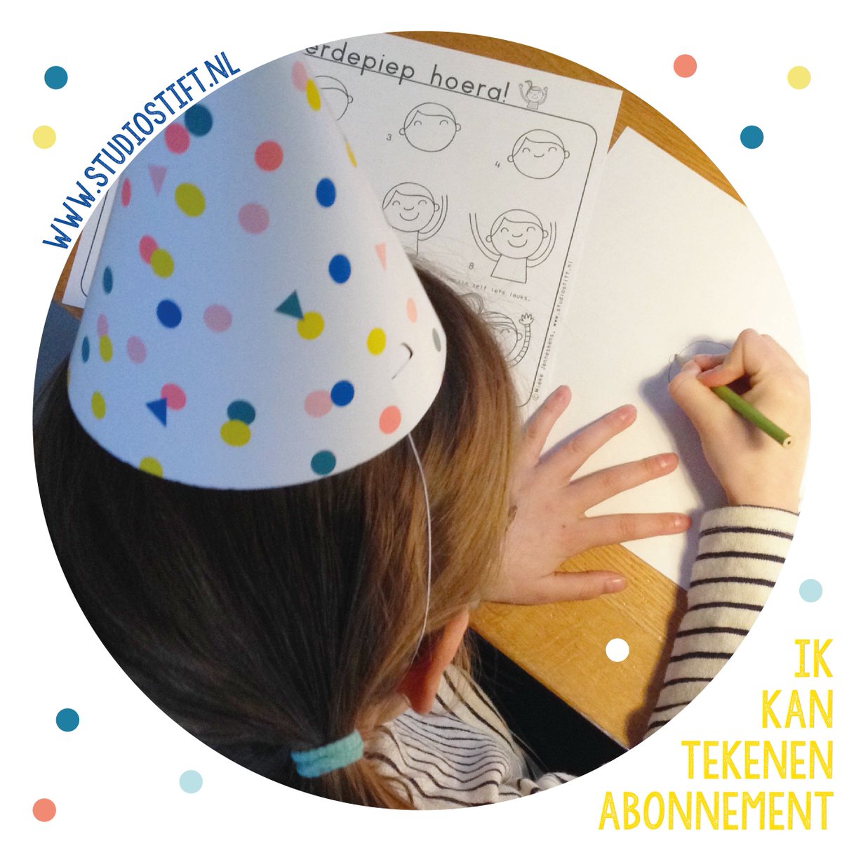 Nieuwe blogpost: Er is er een jarig! miekejenneskens.wordpress.com #blog #jarig #ikkantekenen #studiostift #birthday