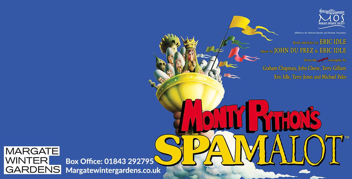 connectedkent's tweet photo. If Legally Blonde was anything to go by, this should also be a great show! @margateoperatic  presents #Spamalot at @margatewg #Kent #Theatre https://t.co/6ugrgUjqTC