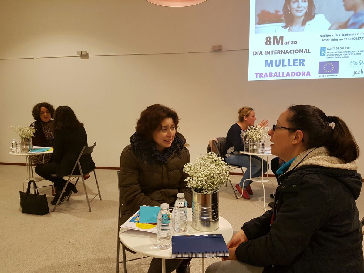 ConRibadumia's tweet photo. éxito das primeiras #fastdate en #Ribadumia @dallequedalle @psique_coach @quinteirodacruz #mulleresimparables #mujeresimparables @depo_es https://t.co/pdItuptsz1