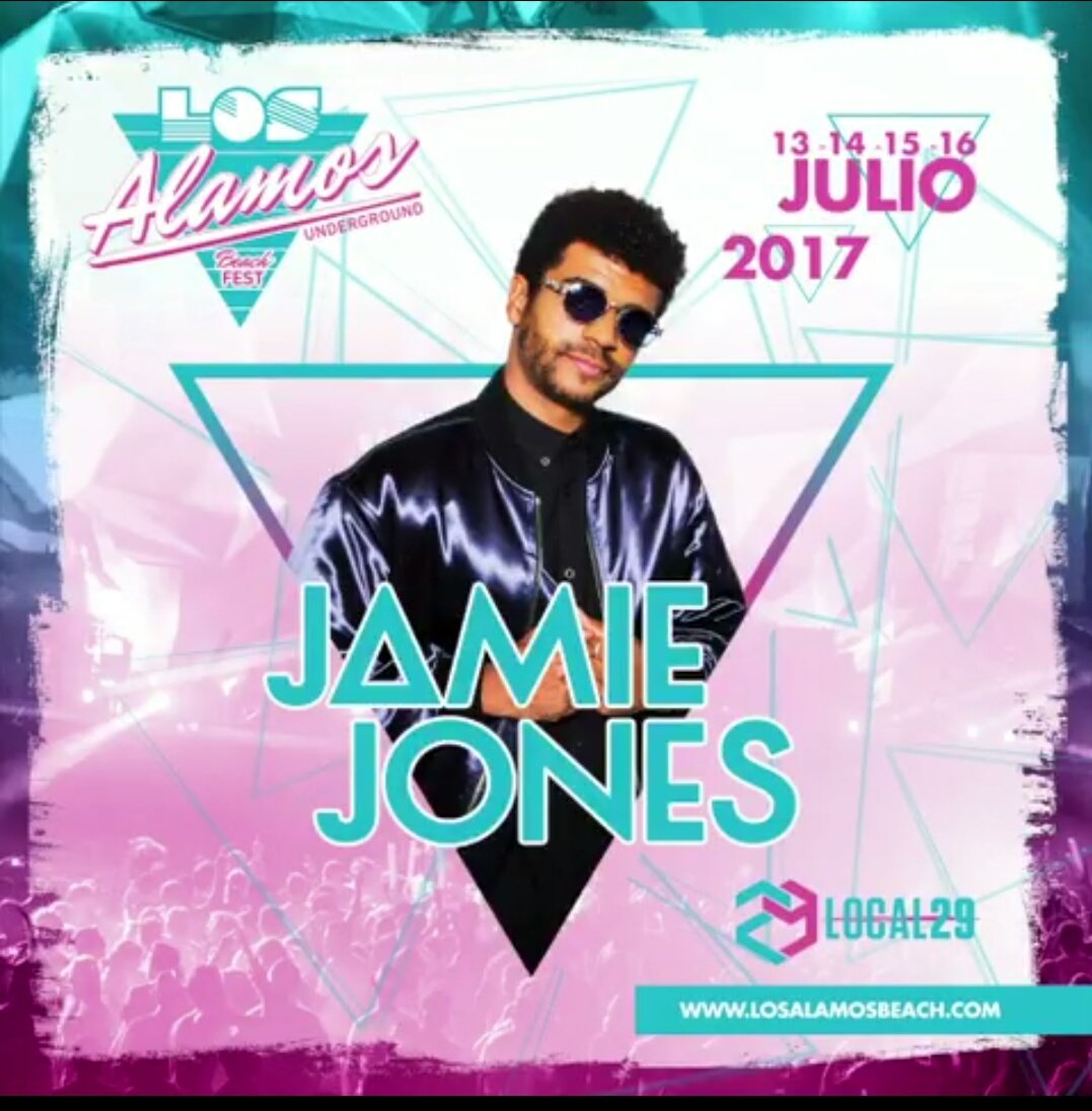 BPM_Squad's tweet photo. Más info de festivales: @losalamosbeach confirma a @JamieJonesMusic para su escenario underground https://t.co/D4Eljm0A09