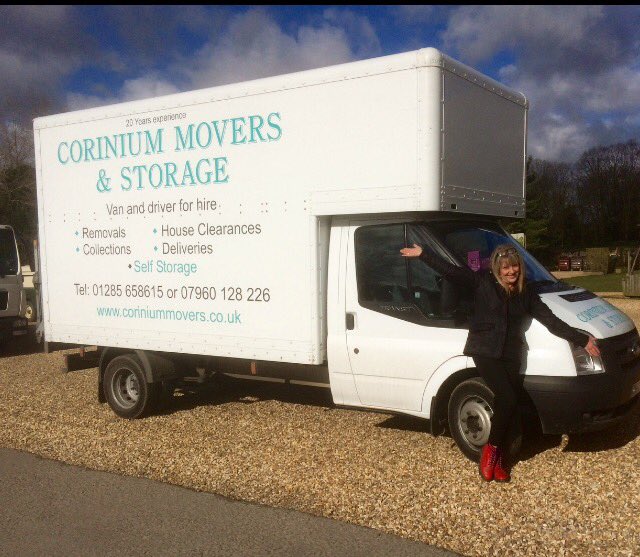 The blonde granny did good! Safely drove precious cargo of giant Hares to Burford! #relief #removals #cirencester