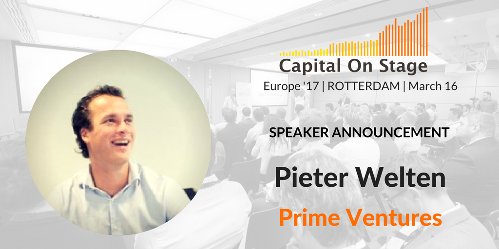 #SpeakerAnnouncement: <a href="/pieterwelten/">Pieter Welten</a>  will be representing <a href="/prime_ventures/">Prime Ventures</a> at #COSRTM17. Last call for startups fal.cn/Qefh