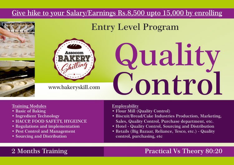 AIBTMINDIA's tweet photo. Enroll for #EntryLevelProgram on #QualityControl at #AssocomBakerySkillingCentre. Visit us at https://t.co/FVnludwJwK https://t.co/xdnUGkW0j1