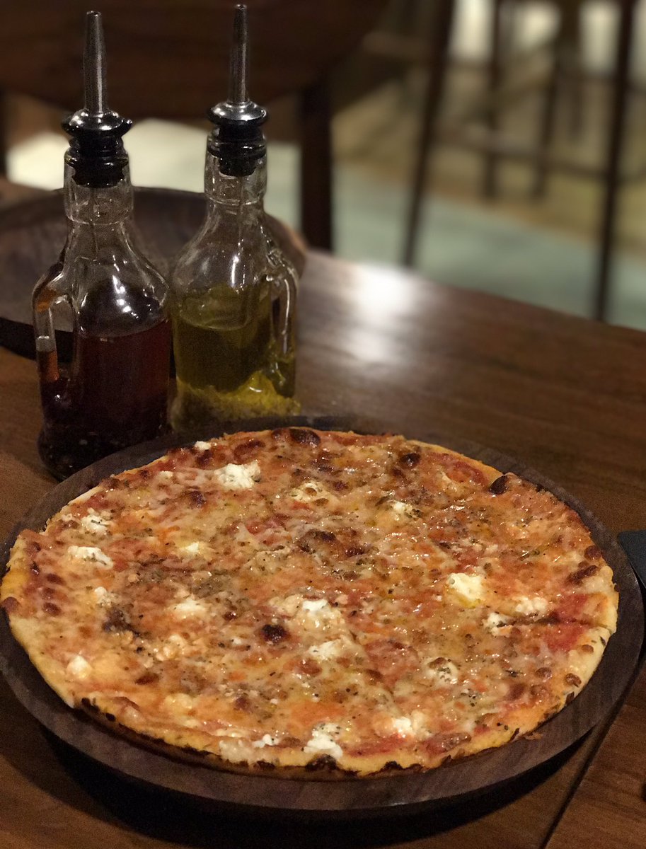 Quattro Pizza at Pi Pizzeria! <a href="/wearepipizzeria/">Pi Pizzeria</a> Best 4 cheese pizza we've had till now!😍 #FoodiliciousMumbai #FoodPorn #Food #Mumbai #Pizza