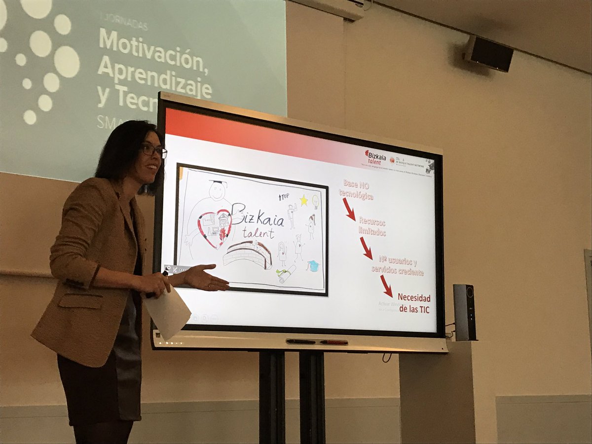 ECasero's tweet photo. @BizkaiaTalent o cómo crear ecosistemas favorables a la generación de talento @JornadasMat https://t.co/RINOGXlszl