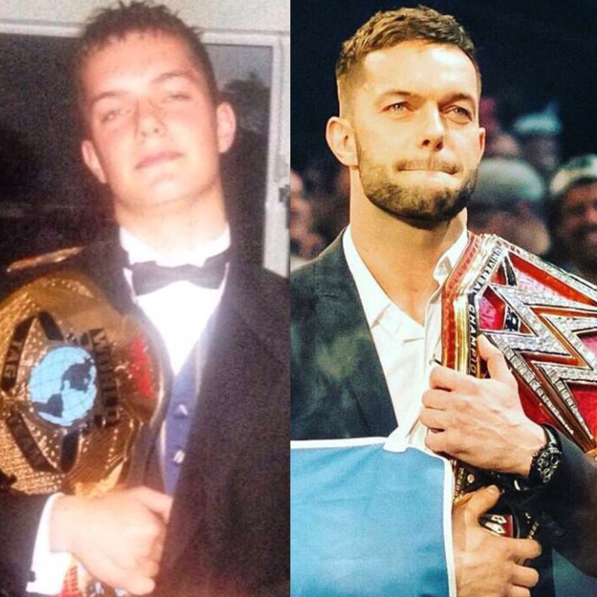 WWEUK's tweet photo. Today's #ThrowbackThursday goes to our favourite Irish @WWEUK Superstar, a boy with a dream, @FinnBalor! #TBT https://t.co/VbeAuFNi8y