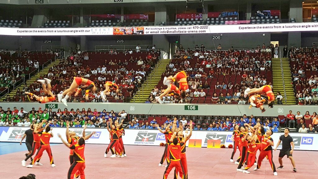 MURedRobins's tweet photo. Congratulations, @MapuaCheerping ! 2nd Runner Up : NCAA Season 92 Cheer Comp. #VivaMapùa #GalingMIT ❤️💛@OneMapua https://t.co/0mDP5v0LJ2