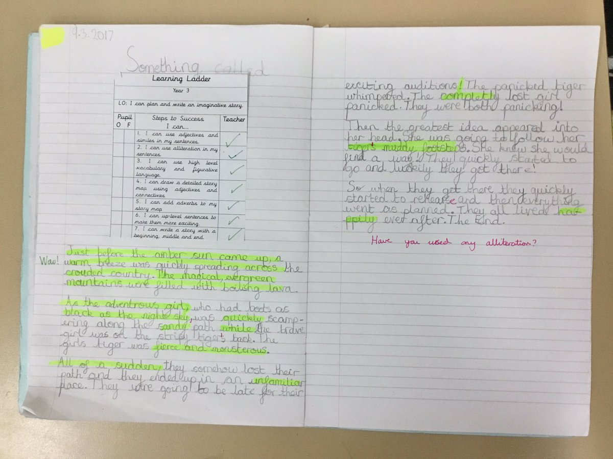 English_SBS's tweet photo. An amazing piece of writing from a @Year3_SBS pupil today! 👏🏼👏🏼📖🖊🤓👍🏻 https://t.co/MyG290SLOv