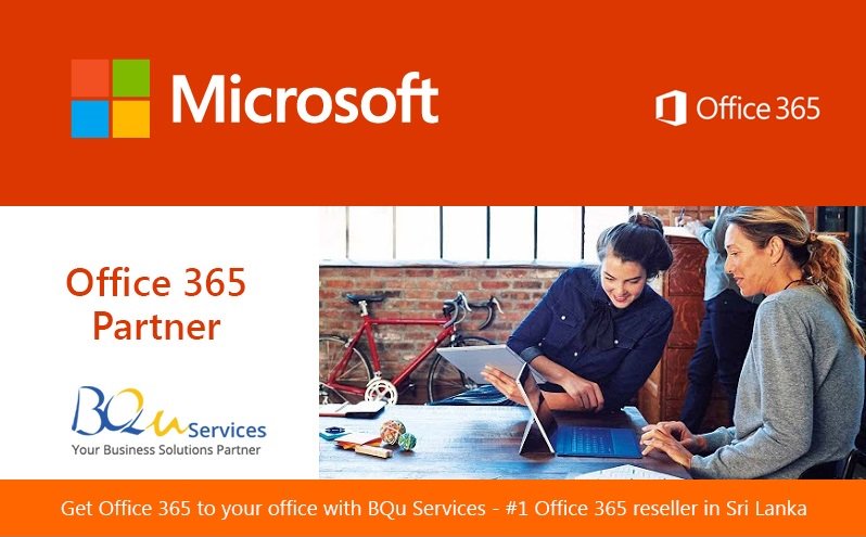 BQu_Services's tweet photo. Make your #WorkLife easy with #Microsoft #Office365 plans! Call BQu Services for a special quote: +94 773 22 44 20 https://t.co/jcYWkKWcQQ